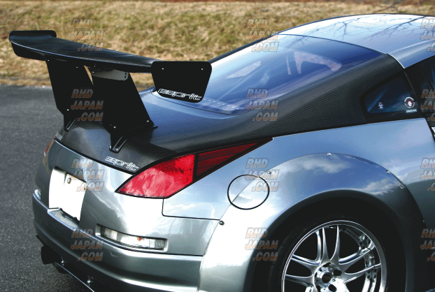 Esprit Rear Gate Hatch Dry Carbon Fiber & Smoke Acrylic Window - Fairlady Z Z33